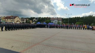 Święto Policji w Ostrołęce - ślubowanie nowych funkcjonariuszy