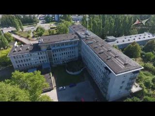 Opuszczony szpital w Ostrołęce. Tak wygląda nowy nabytek miasta. Wideo z drona